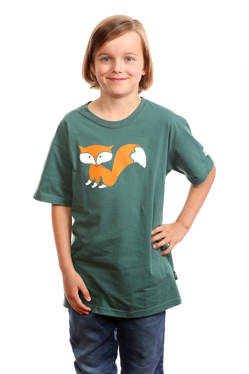 T-shirt Renard pour enfants — Coton bio