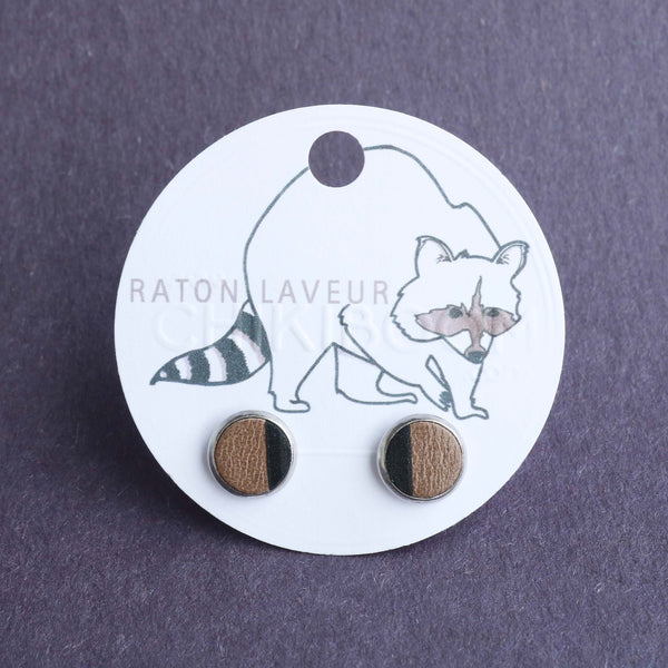 Aretes de mapache