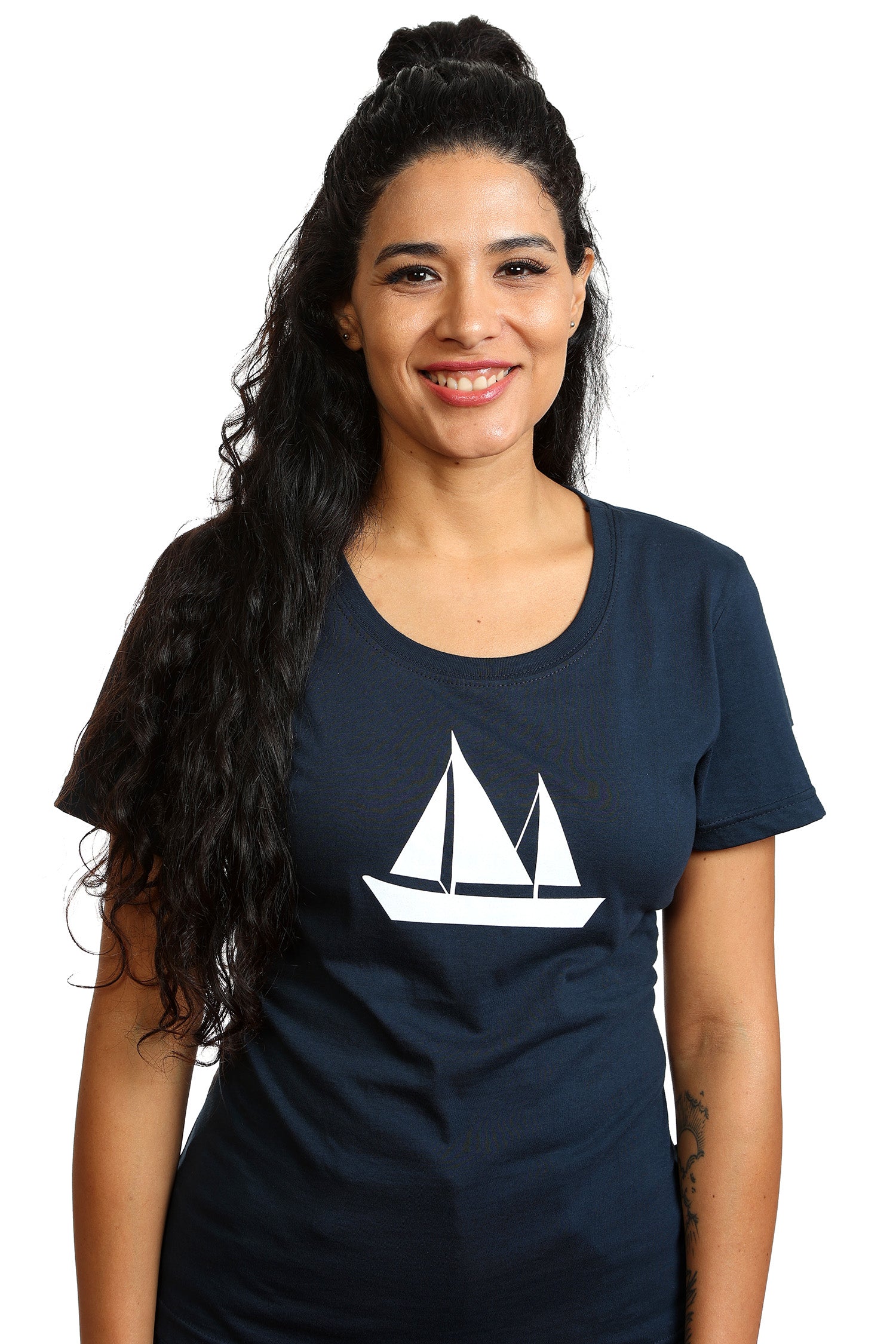 Shirts, Boat Print Shirt