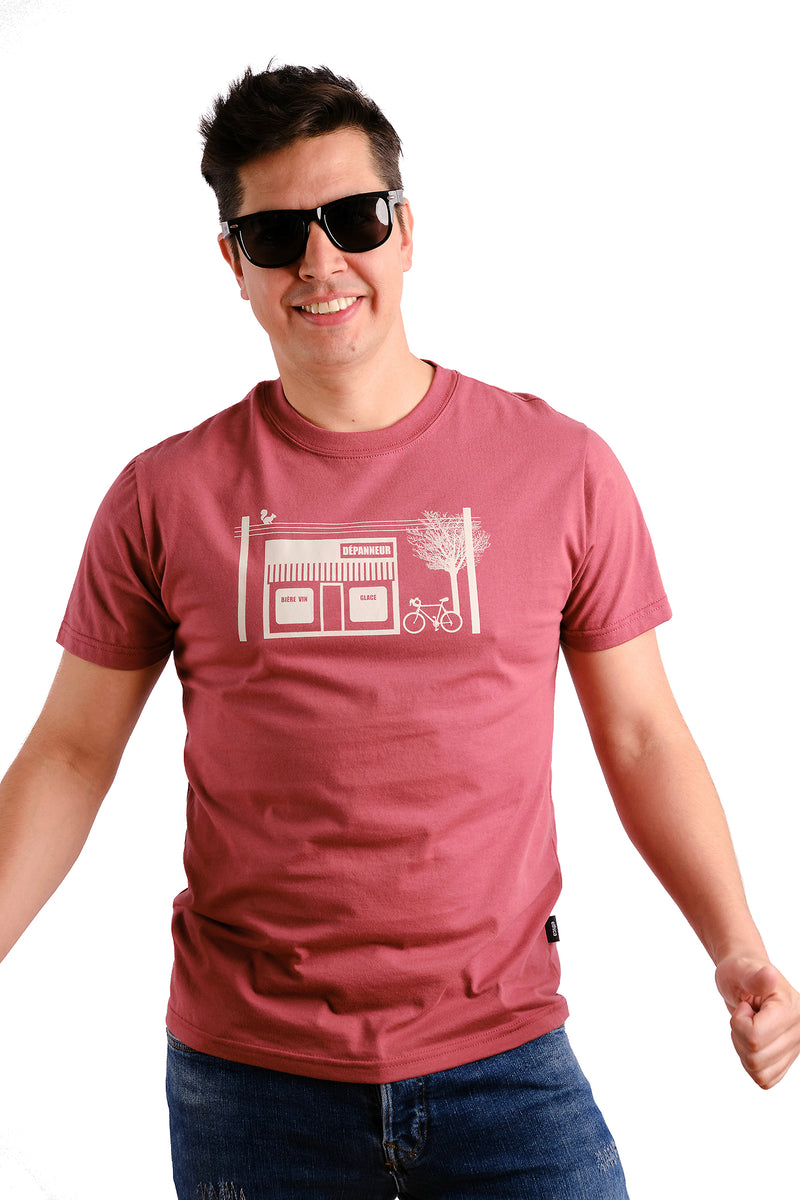 T-shirt Dépanneur pour hommes — Coton bio
