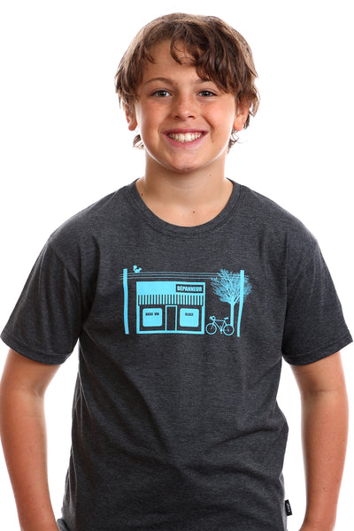 kids depanneur gray tee tshirt