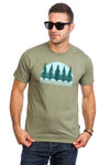 T-shirt Foret boreale Boreal Forest Tee green vert