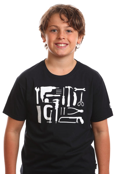 outils tools kids tee shirt