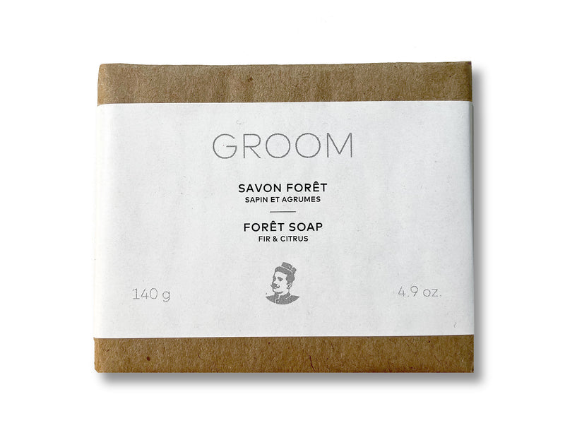 groom savon soap foret boreale