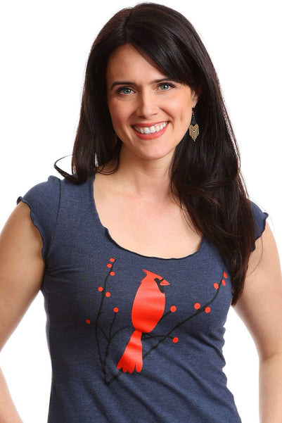 Women’s Cardinal T-shirt — Bamboo