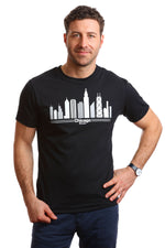 T-shirt Chicago pour hommes — Coton bio