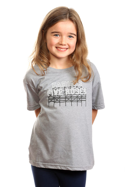 Farine Five Roses T-Shirt für Kinder – Bio-Baumwolle