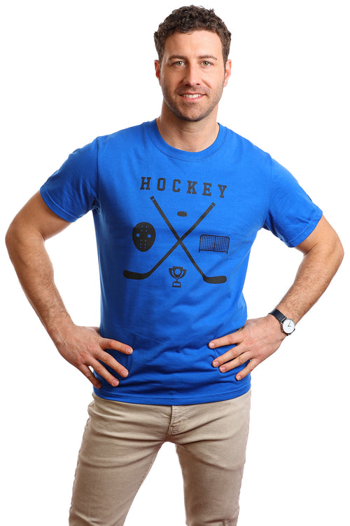 Hockey-T-Shirt für Herren – Bio-Baumwolle