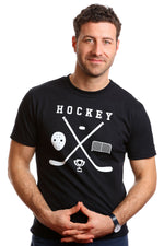Hockey-T-Shirt für Herren – Bio-Baumwolle
