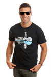 Camiseta Jazz para hombre — Algodón orgánico