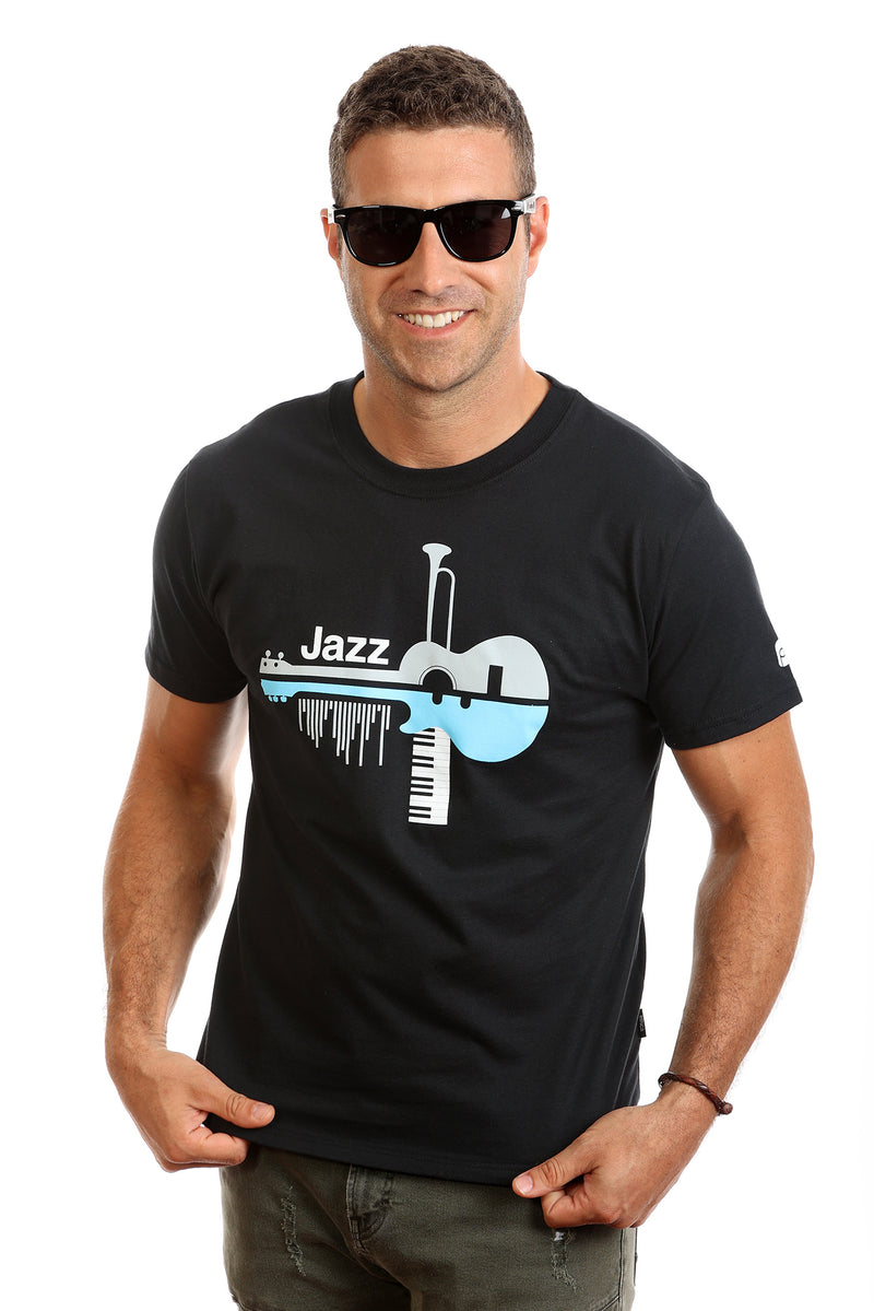 T-shirt Jazz pour hommes — Coton bio