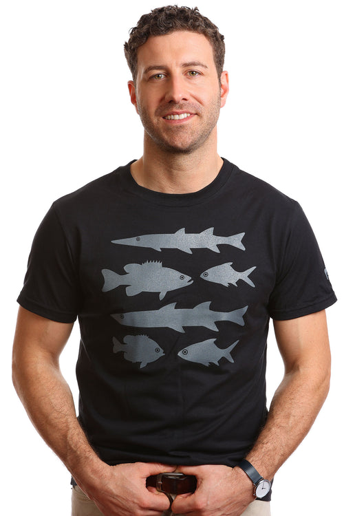 Men’s Fish T-shirt — Organic cotton