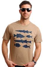 Men’s Fish T-shirt — Organic cotton