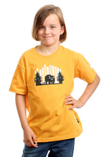 Waschbär-T-Shirt für Kinder – Bio-Baumwolle