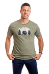Camiseta Mapache para hombre — Algodón orgánico