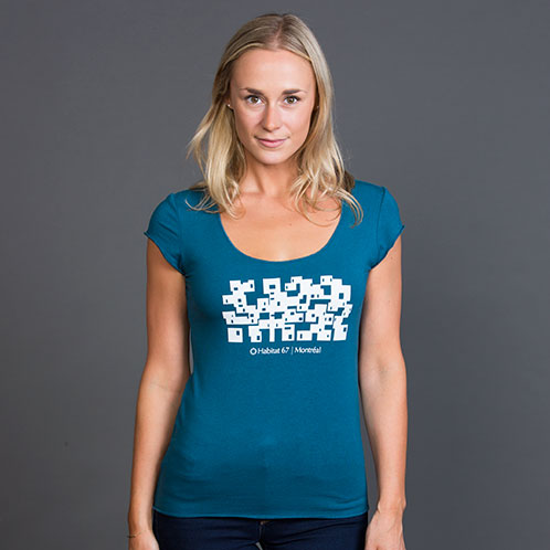 Women’s Sailing Boat T-shirt — Organic cotton