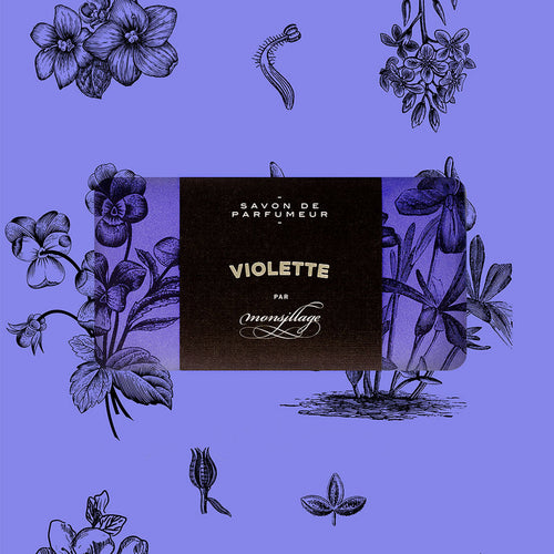 Violette Feuchtigkeitsseife