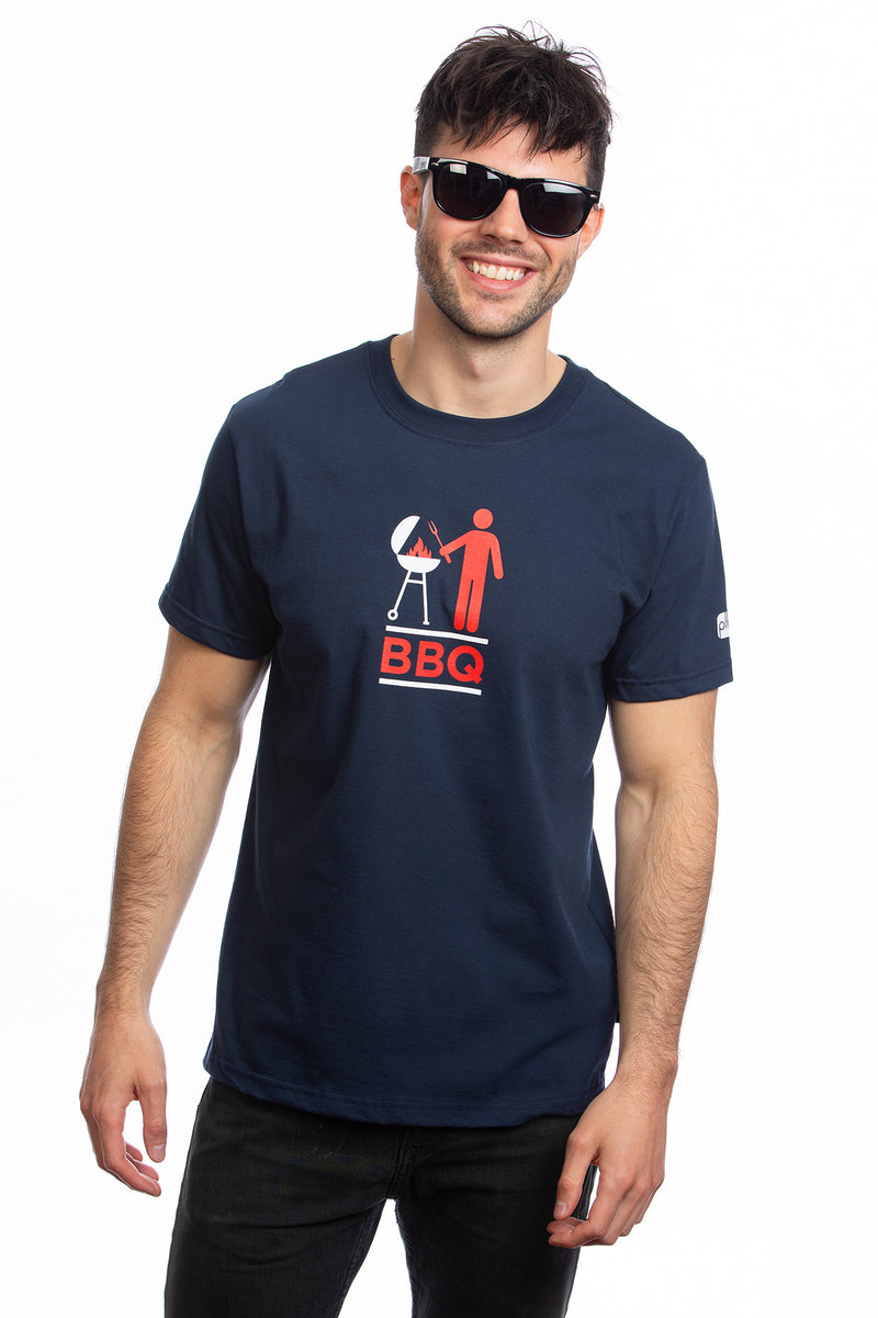 T-shirt Barbecue PLB Bleu marin