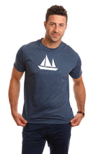T-shirt Boat print – bons rapazes store