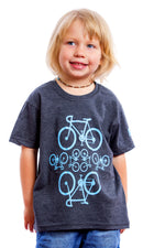 Kids Bicycles Shirt Graphic Tee Tshirt | Vélo Bicyclette Bicicleta Bikes Playera camiseta nino enfant