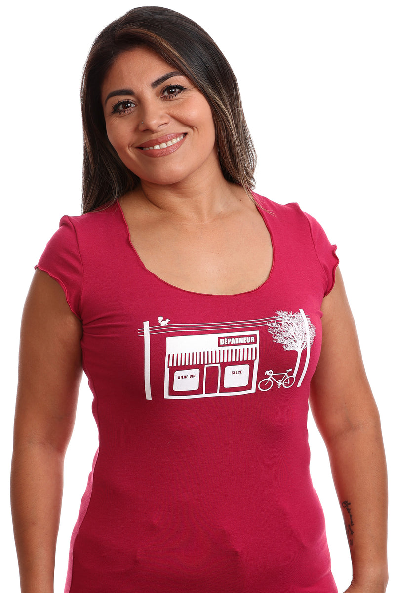 T-shirt Dépanneur pour femmes — Bambou