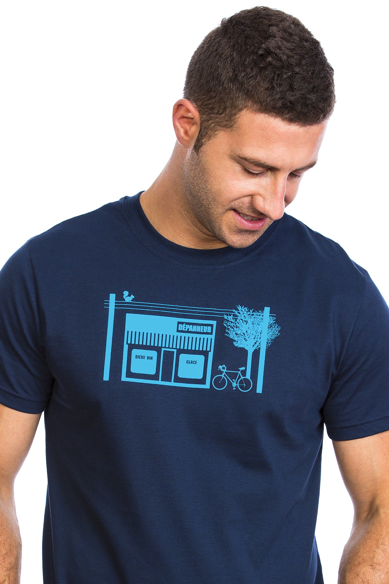 Mens Depanneur T-shirt Organic Cotton PLB Made in Montreal, Canada ...