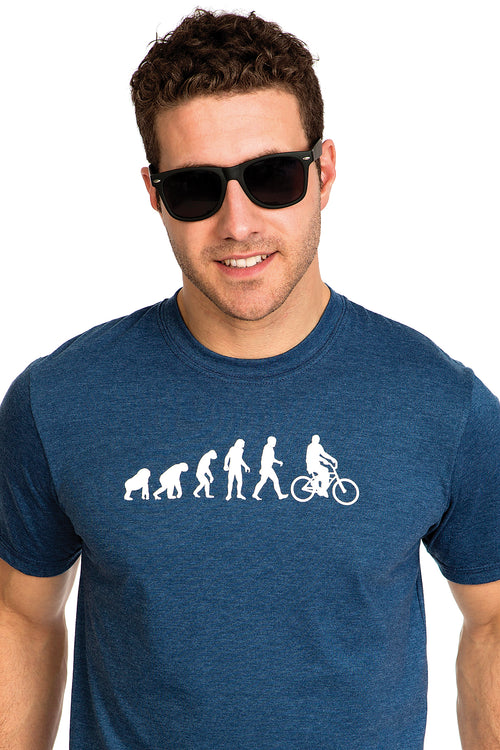 Mens Evolution T-shirt Organic Cotton PLB Bicycle Made in Montreal, Canada | Anthropologie