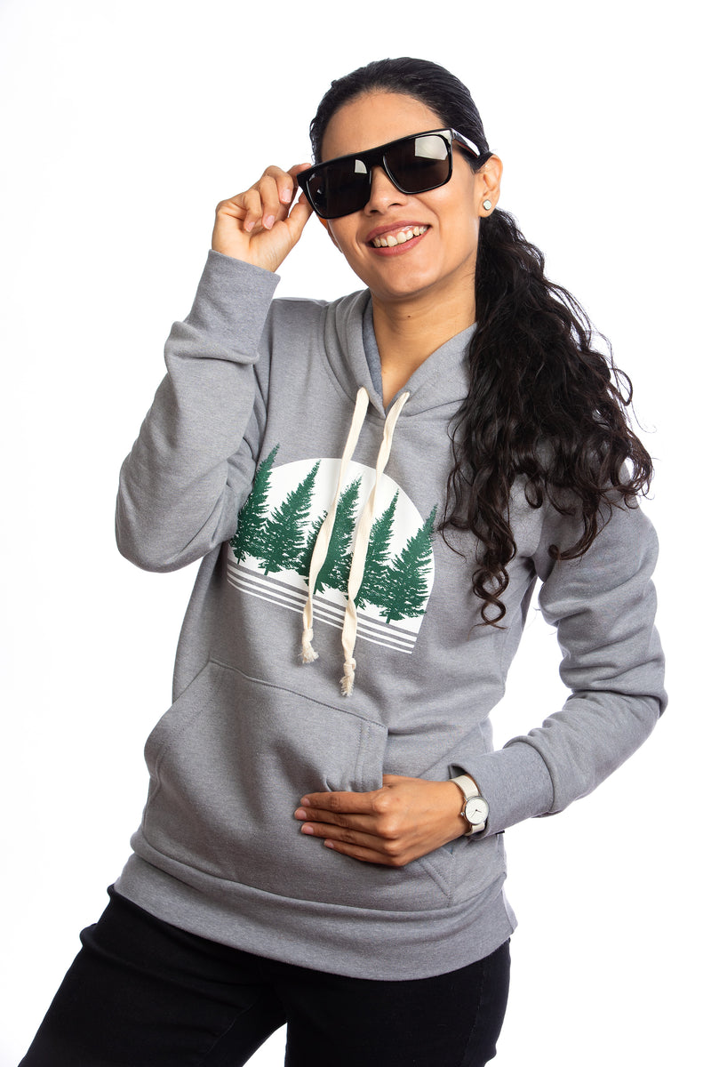 Kangourou (hoodie) Forêt boréale pour femmes – PLB Design