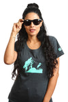 Camiseta Garza para mujer — Algodón orgánico
