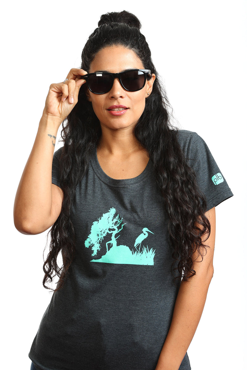 Women’s Heron T-shirt — Organic cotton