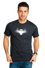 Owl Hibou T-shirt Forest Foret Bird Animal PLB Organic Canada Harfang Chouette