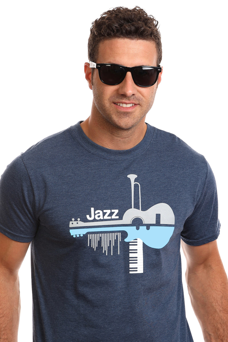 T-shirt Jazz pour hommes — Coton bio