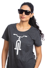 T-shirt «Mon bike» pour femmes — Coton bio