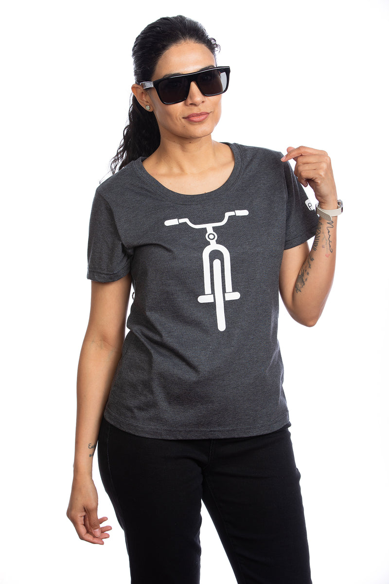 Camiseta "Mi bicicleta" para mujer — Algodón orgánico