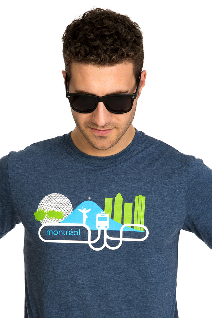 Camiseta Montreal para hombre — Algodón orgánico
