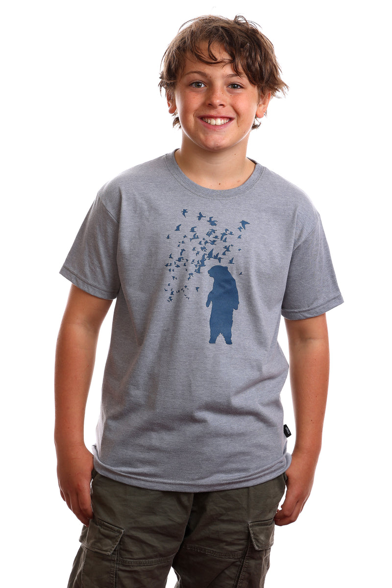 Kids Bär T-Shirt – Bio-Baumwolle