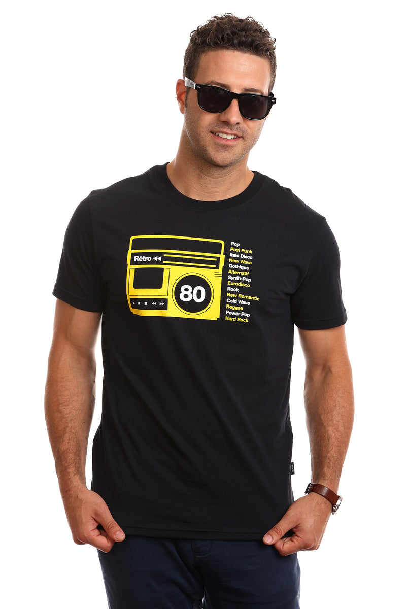 Men’s Retro ’80s T-shirt — Organic cotton