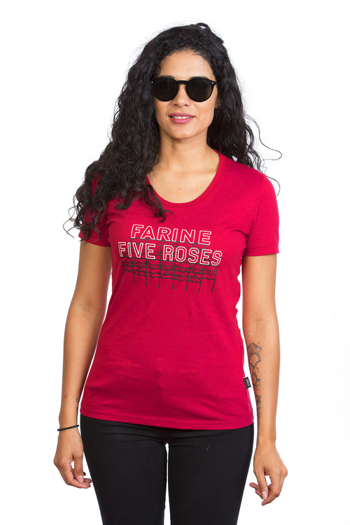 T-shirt Farine Five Roses pour femmes — Coton bio