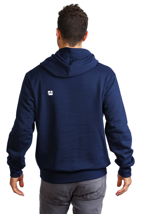 Navy Hoodie from PLB Design