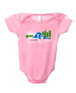 Pink Montreal Onesie cotton PLB Baby Bebe shower code souvenir MTL