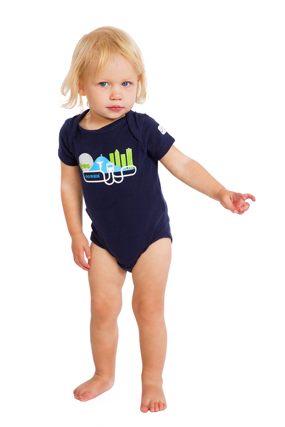 Montreal Baby Onesie Designed by PLB - One piece Cool Baby Shower Idea ...