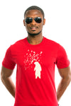 Bear T-shirt Organic Cotton Made in Canada - Red