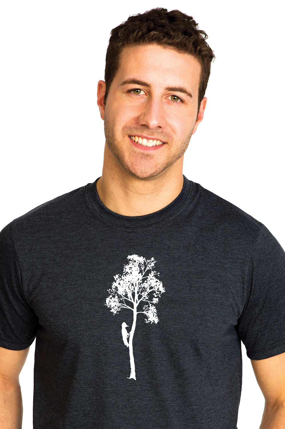 Mens Woodpecker T-shirt. Made in Canada. Original design by PLB – PLB ...
