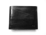 PLB Portemonnaie aus italienischem Leder – Schwarz