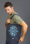 Bike tote bag shopping canada 100 cotton